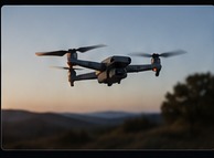 Drone en vol